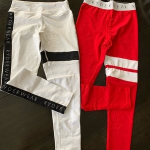 2 Ryderwear leggings in size Small